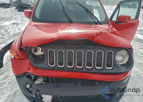 2016 Jeep Renegade Latitude from USA, damaged, VIN ZACCJBBT0GPD75341